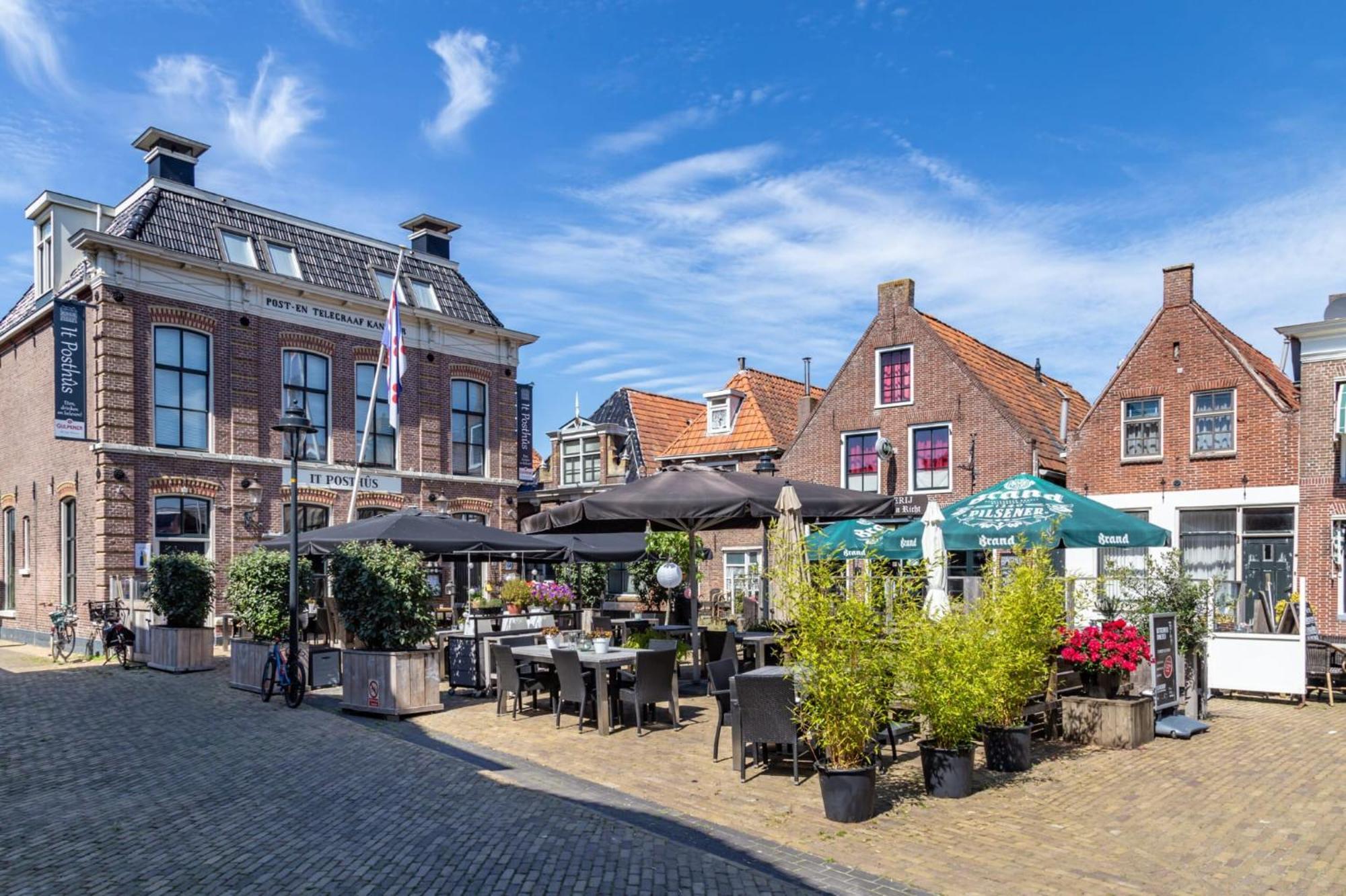 Appartement Ijsselmeer Makkum Strand Buitenkant foto